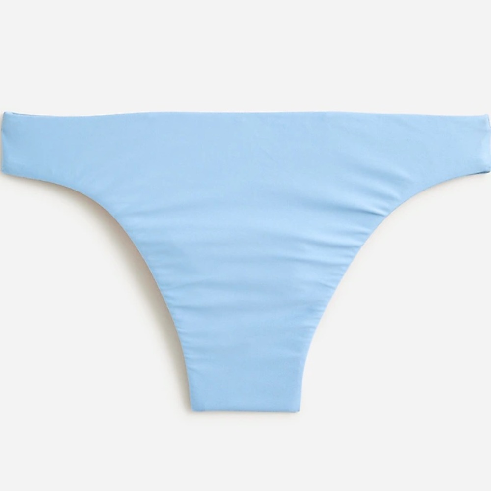 J.Crew | High Rise Cheeky Bikini Bottom | Blue Mist
